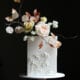 Autumn Flowers Wedding Cake Cove Cake Design