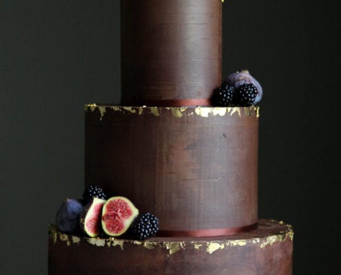 Decadent Chocolate Wedding Cake Cove Cake Design