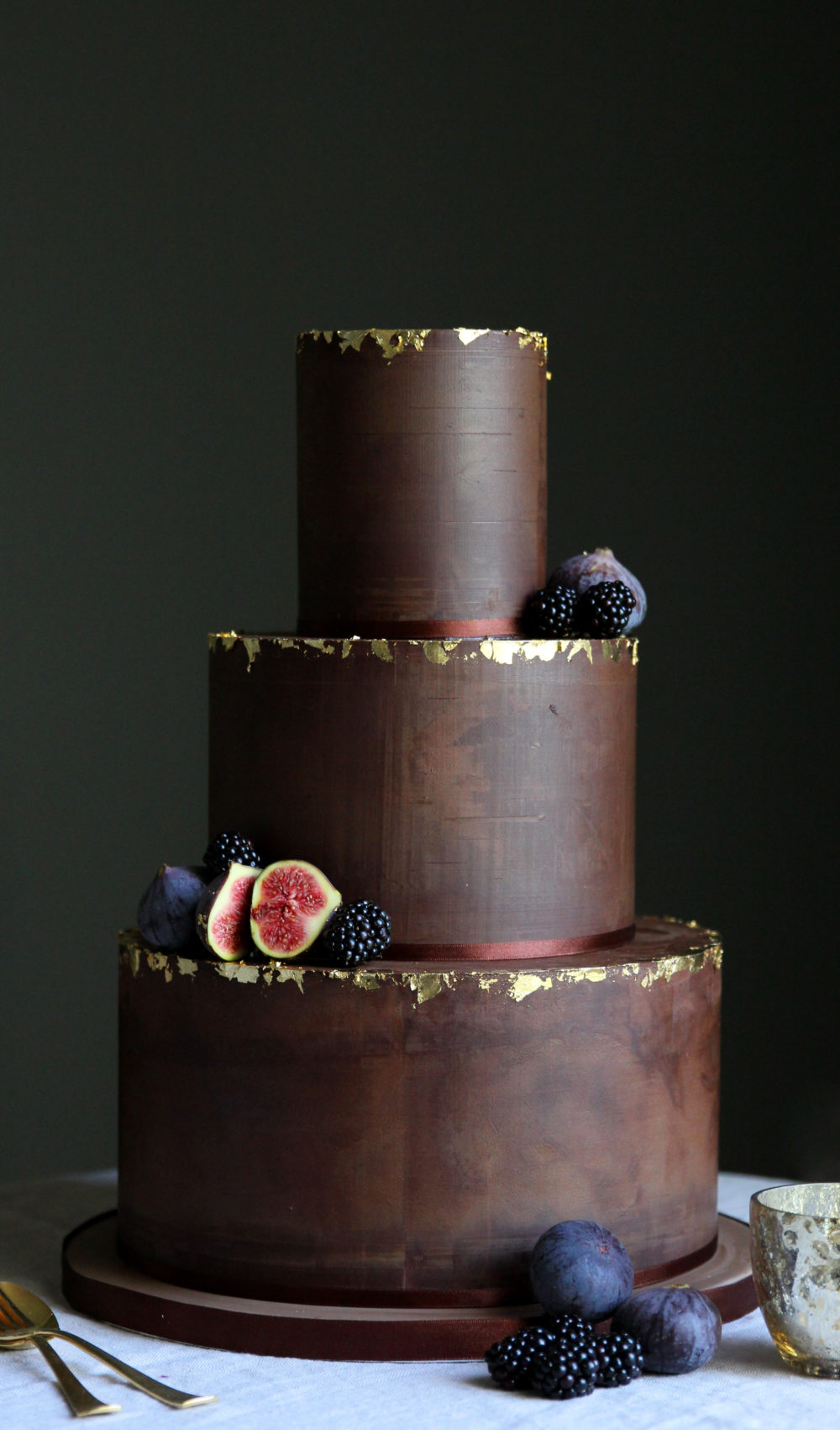 Decadent Chocolate Wedding Cake Cove Cake Design