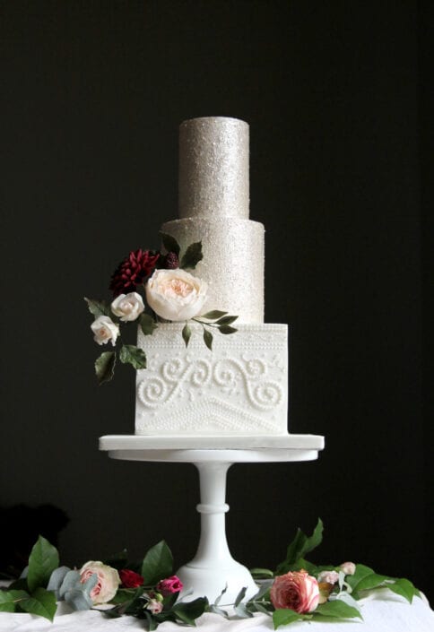 Bridal Detail Wedding Cake Cove Cake Design Bridal Detail Wedding Cake Cove Cake Design