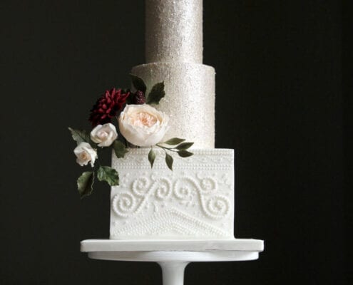 Bridal Detail Wedding Cake Cove Cake Design