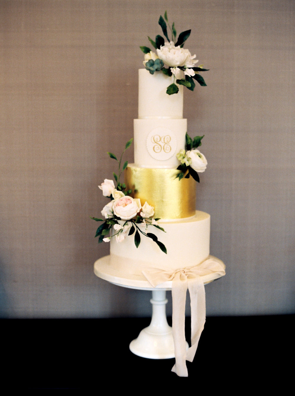 Luxurious wedding cake Cove Cake Design