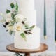 White wedding cake Cove Cake Design