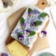 Lemon Curd and Violet Loaf Cake Recipe Cove Cake Design