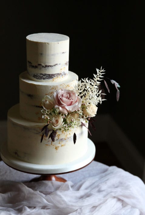 Dried Florals Wedding Cake Cove Cake Design Dried Florals Wedding Cake Cove Cake Design