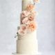 Beaded wedding cake Cove Cake Design