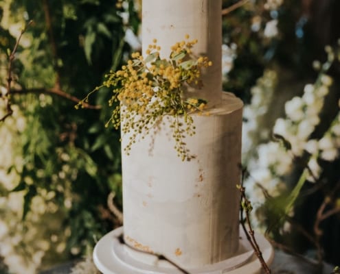 Concrete Ganache Cake