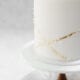 Gold and Pearl Wedding Cake Cove Cake Design