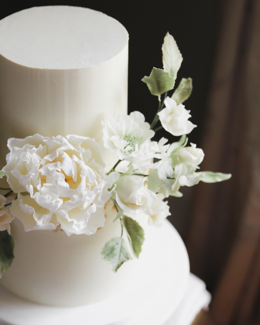 Peony Wedding Cake Cove Cake Design