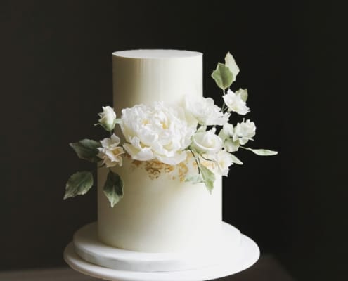 Peony Wedding Cake Cove Cake Design