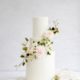 Sugar flower wedding cake cove cake design