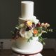 Autumn Floral Wedding Cake