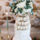 Stone macaron wedding cake