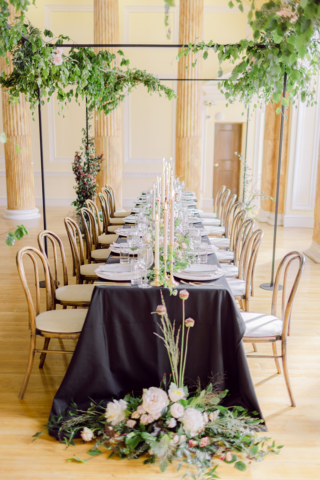 Wedding tablescape