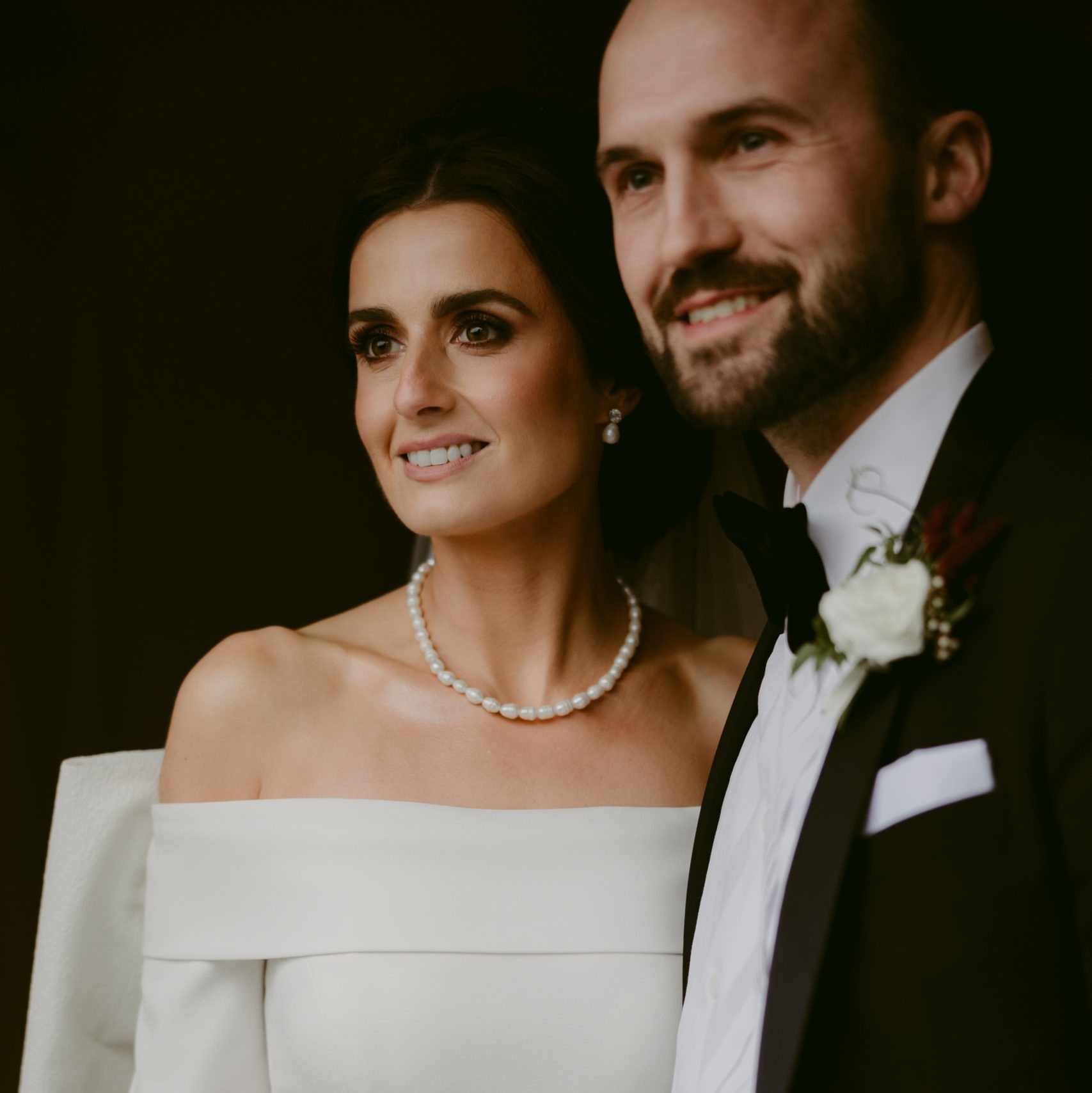 Aislinn and Tim Wedding couple