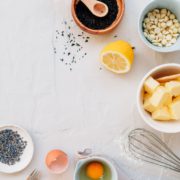 Ingredients for wedding cake